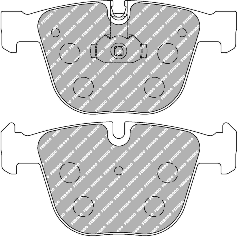 Ferodo DS2500 FCP1672H Bremsbelagsatz BMW M3 E90 E92 E92 Hinterachse